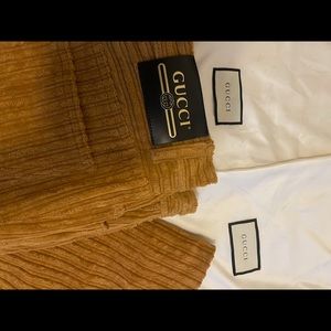 Gucci Cotton-Corduroy Flared Trousers Mens